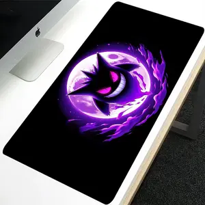 Gengar Pokemon Gengar Mousepad - Large Gaming Mouse Pad, Black Design, Available in 12 x 18 in & 16 x 32 in Sizes