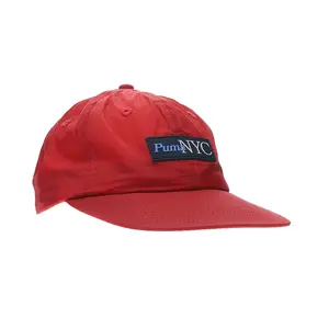 PUMA Mens Nyc Haul Flat Brim Snapback Casual - Red