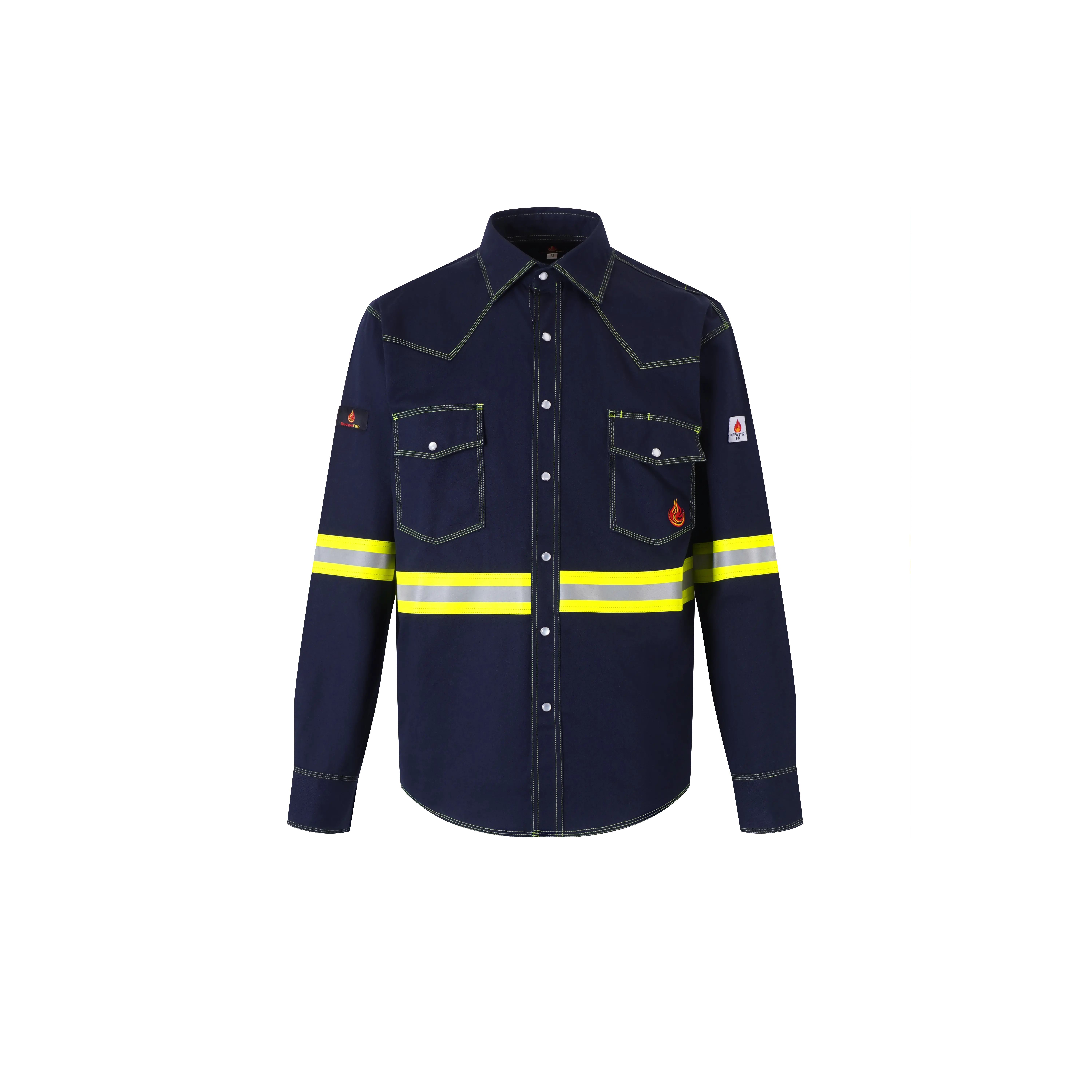 Budget FRC™ Pro-Vent Navy FR Shirt