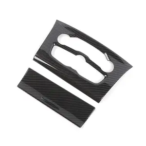 For 2015+ Chrysler 300/300C Front Storage Compartment Cover & Air Conditioning Control Panel Trim Cover (2 pcs)