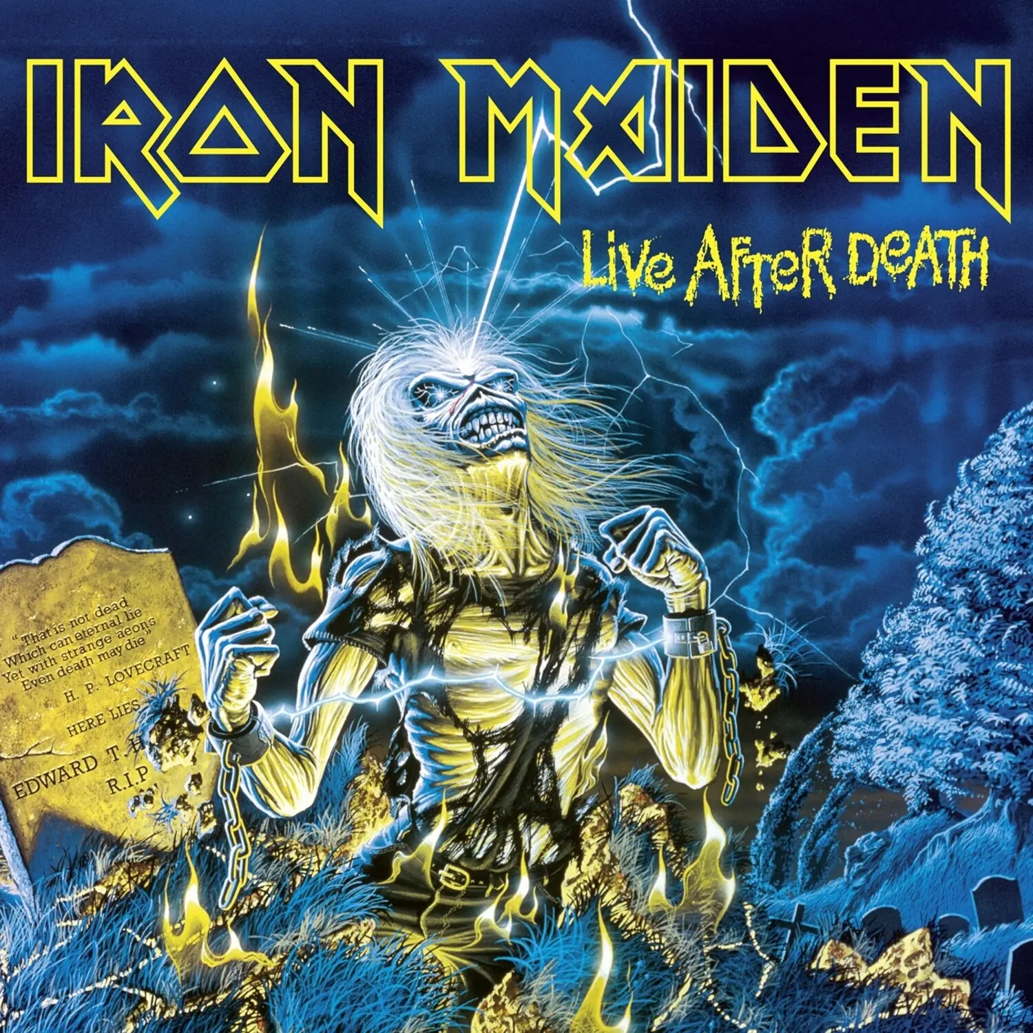 Iron Maiden - Live After Death  [VINYL RECORD - LP] Gatefold LP Jacket, Rmst