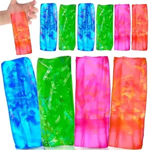 10 Pcs Wigglers Water Snake Fidget Toy 5.1inch Water Snakes Trick Stress Toy Tricky Wiggly Wiggler Tube for Home School Birthday Gifts