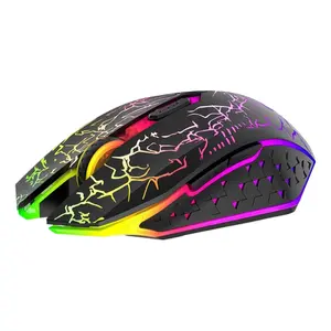 Bluetooth 5.2 Mouse RGB 2.4G Wireless Mouse Dual-Mode Gaming Mouse 6 Buttons Silent Mouse For MacBook Tablet Laptops Computer Gasket Keyboard with Screen Adjustable Cooling Fan Xbox