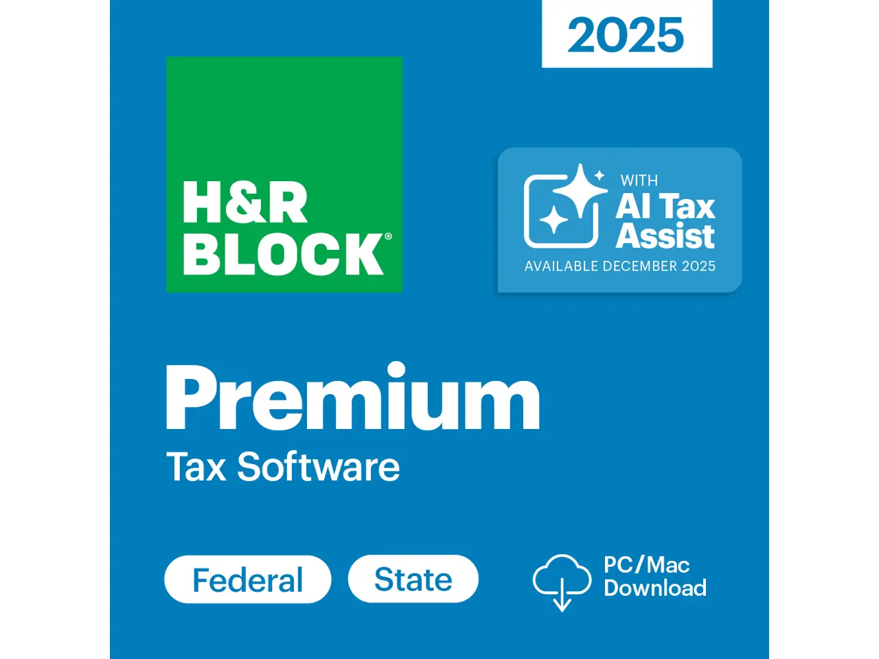 H&R Block Tax Software Premium 2025 PC/Mac Download]