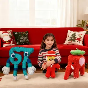 25cm Steal a Brainrot Game Plush Doll Toy Cartoon Cute Soft Chuy Peluche Room Decoration Plush Doll Toy For Kid Gift Christmas