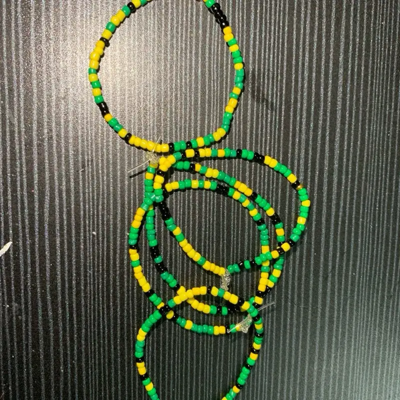 Jamaica land we love  seed bracelets