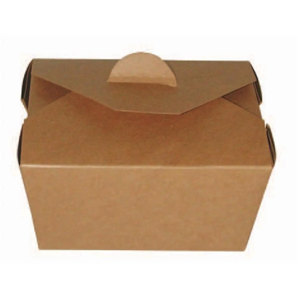 Packnwood 210BIO1K 5.12 x 4.13 x 2.56 in. Brown Meal Box