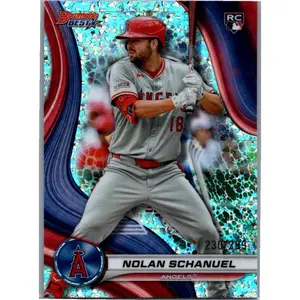 2024 Bowman's Best #2 Nolan Schanuel Mini-Diamond Refractors #/299