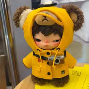 Authentic POP MART HIRONO X KODAK Vinyl Plush Limited Collectible Art Toy Fashion Desktop Decor Birthday Holiday Gift for Fans