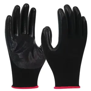 12 Pairs Gloves-Safety Work Gloves Latex, Nitrile, PU, Coated Gardening builders Grip