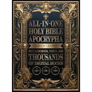 All-In-One Holy Bible with Apocrypha: 300 Books in Print Plus Audiobook, Videos, and Thousands of Digital Books -- Dunatos Publishing, Hardcover