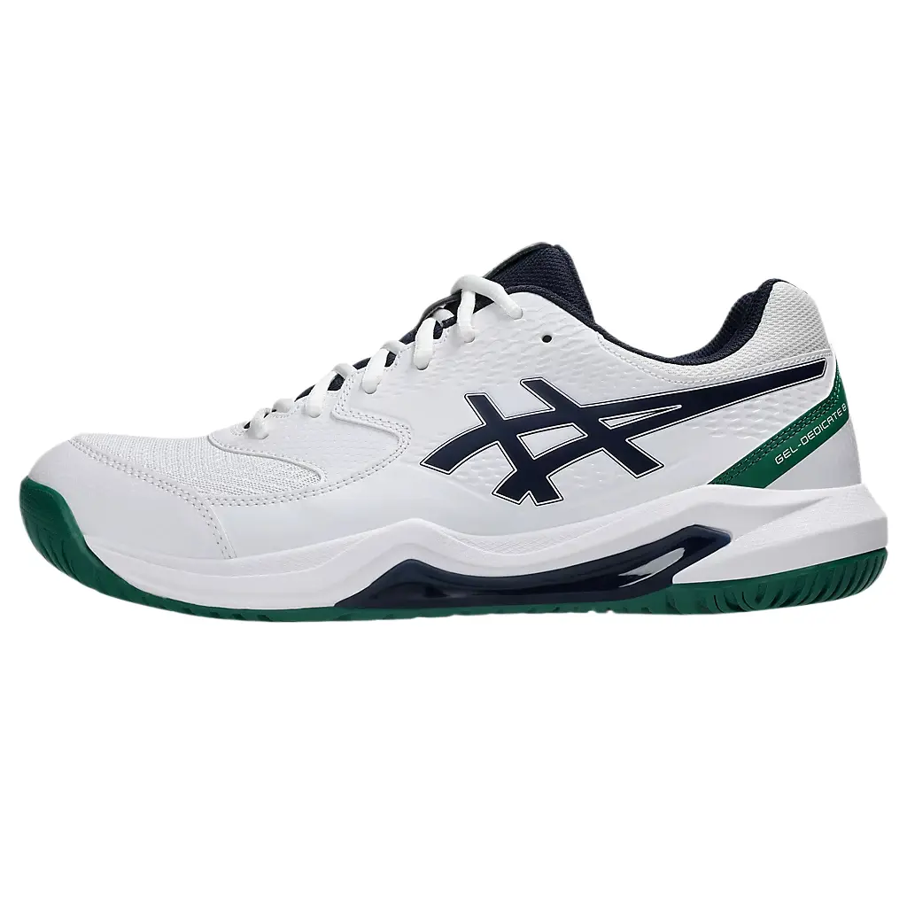 ASICS GEL Dedicate 8 Low Top Tennis Shoes Men's White Stylish Comfortable 1041A410-105