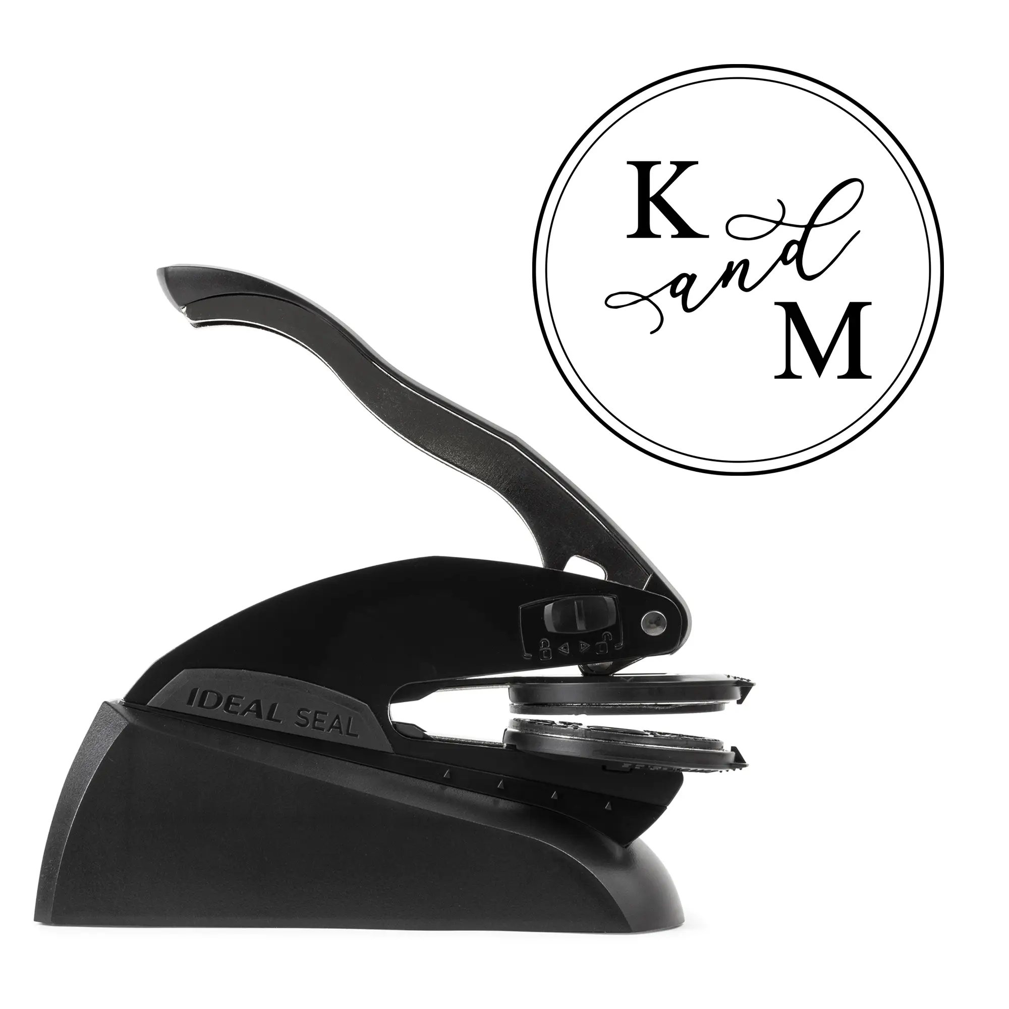 Custom Wedding Embosser | Personalized with Initials or Monogram for Couples | E...