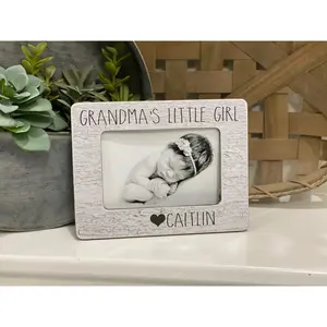 Grandma’s Little Girl Gift Grandma Picture Frame For Grandma Gift From Grandchild 4x6 Personalized Gift