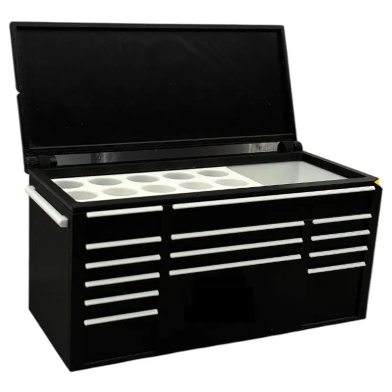 Blank Lid Desk Work Toolbox Pen Holder organizer Blank Lid Desk Work Toolbox Pen Holder organizer