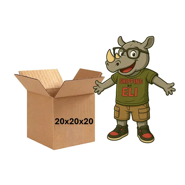 20x20x20 (200 lb strength) | SINGLE CARDBOARD BOX