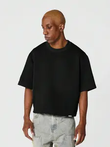 SUMWON Crop Fit Premium Heavyweight Essential Tee