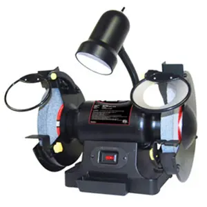 ATD Tools 8 In. 0.75 Horsepower Bench Grinder, 1 Coarse Grit Grinding Wheel, 1 In. Face