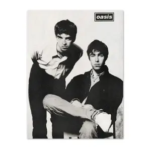 Oasis Poster - 90s indie Poster