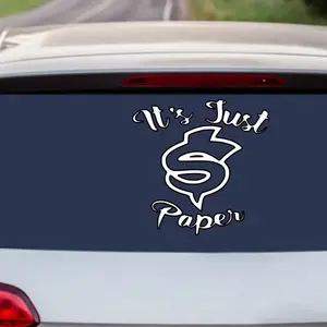 It’s only paper decal stickers