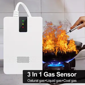 Portable Gas Alarm Sensor, Propane Methane Natural Gas Leak Detector Tester Safe Tool