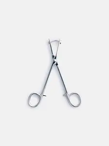 Hemostat Earrings in Silver