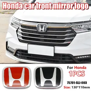 Honda Car Front & Rear Emblem Replacement, Durable Thickened Badges, Custom Exterior Decoration for Cr-V XR-V Ur-V Breeze Odyssey Stepwgn Mobilio