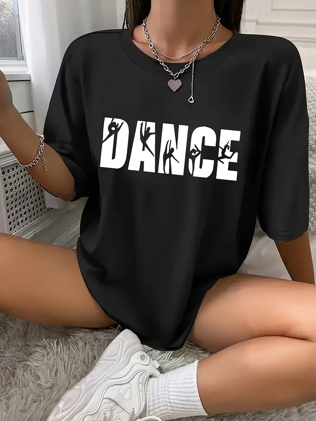 The Dance Element T-Shirt Exudes Energy, Instantly Radiating a Youthful Vibe When Worn