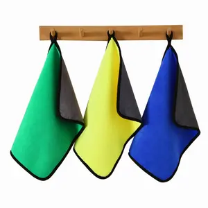 1 Piece Microfiber Car Cleaning Cloth, 30cm x 30cm Dual Color No Lint Super Absorbent Towels, Soft Scratch-Free Microfiber, Ideal for Car Detailing, Window Cleaning, Interior Care, Washing And Polishing, Reusable And Durable for Auto And Household Use