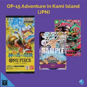 Packs of Op 15 Adventure on Kami's Island! Sapphire Bags