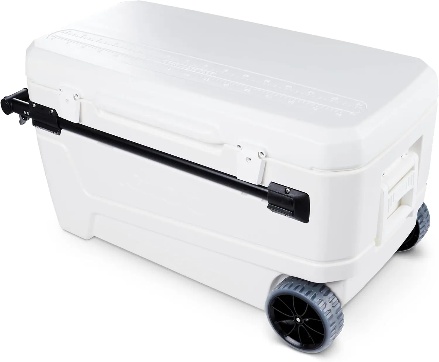 Igloo Maxcold Glide 110Qt Wheeled Cooler, Unisex Insulated Shell Ice Chest for Hiking Gear & Outdoor Trips, Sports & Outdoor Camping Kitchen Essential