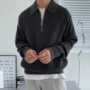 New Winter Men's Sweater Casual Pullover Mens Warm Sweaters