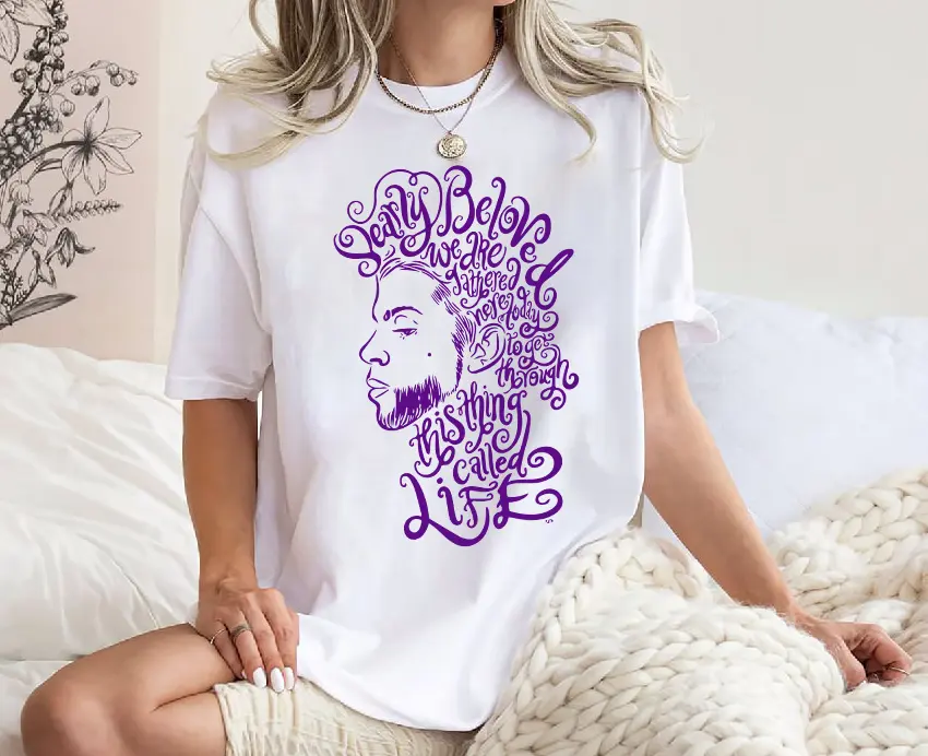 Prince Dearly Beloved Song Shirt, Prince Fan Love T-Shirt, Custom Memorial Tee, Unisex, Sweatshirt, Hoodie