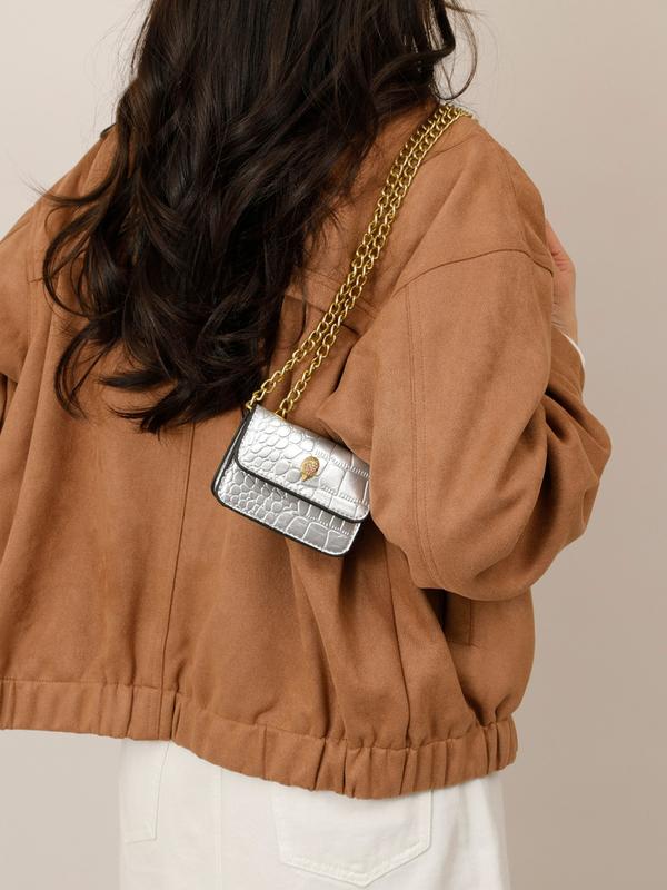This Mini Bag Looks So Expensive – Chic Chain Crossbody Purse