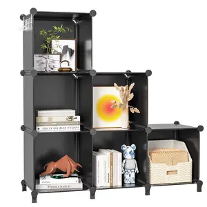 Closet Organizer, 6 Cube Closet Organizers and Storage, Portable Closet Storage Shelves, Clothes Storage Organizer