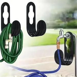 2pcs Garden Hose Hanger,Water Hose Holders For Outside,Portable Hose Holder,Garden Hose Carrier,Garden Hose Holder-Wall Mounted Tap Watering Hose Organizer Storage Holder