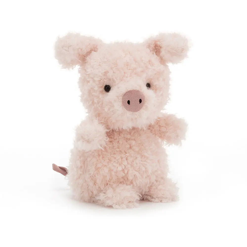 Jellycat Little Bear Ultra-Soft Plush Keychain Accessory, Whimsical Home Decor, Cozy Cuddle Collectible, Cute Kawaii Gift for Plush Lovers, Room Decor