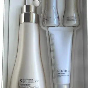 Korean Skincare Cleansing Set Foam + Toner + Emulsion