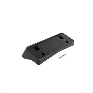 Exterior Front Removable License Plate Frame, Bumper Mount Vehicle Car Accessories, Fits 2015+ Dodge Challenger