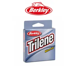 Berkley Trilene Micro Ice Fishing Line – Clear Steel, 6lb Test