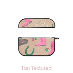 abbyrose Cowgirl Christmas AirPod Case AirPod (1st/2nd gen) Rigid Plastic Beige