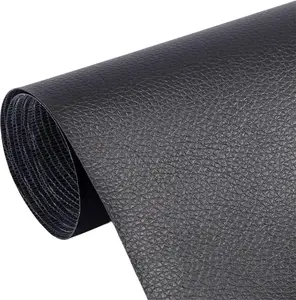 20*54 Inch Self-Adhesive Leather Sticker Patch Cuttable Sofa Repair,PVC Leatherette Waterproof Upholstery Fabric,Leather Stickers Self Adhesive leather Repair Patch,for Car Seat, Couch, Chair | Strong Adhesion,  Easy DIY Fix for Ripped Leather Surfaces