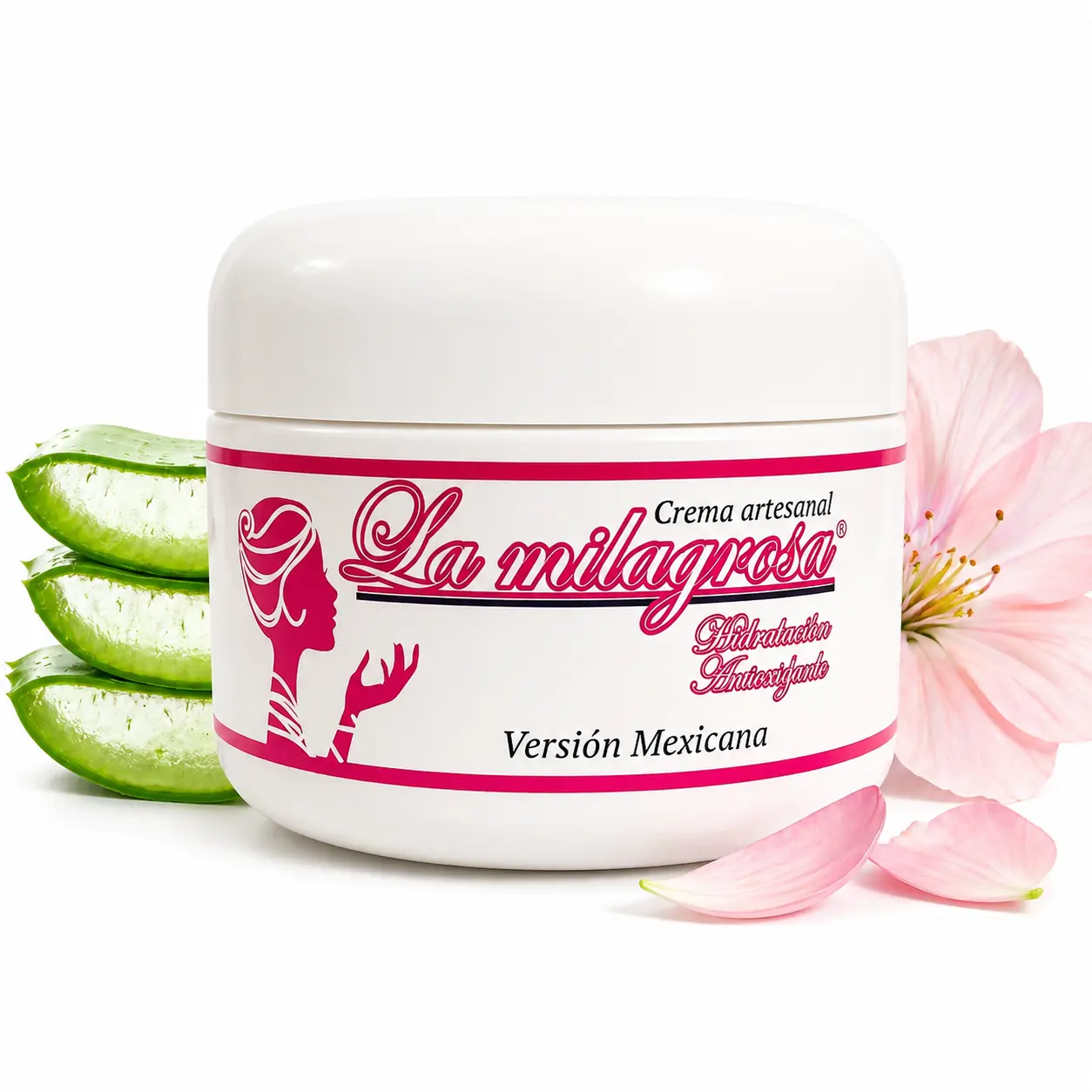 LA MILAGROSA Gentle Cleaning Moisturizing Facial Cleanser Cream - 100ml At-Home Facial Daily Skincare Essential, Lightweight, Hydrating Formula for Soft, Smooth, Radiant Skin, Moisturizing Cleanser, Cleansing, Daily Care, Oils, Youthful, Face, Fragrant, H