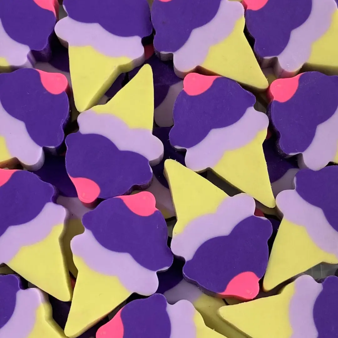 Ice Cream Cone Mini Erasers | Mini Erasers Co.