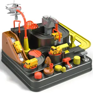Racing Car Track Toys Car Rescue Adventure and Engineering Adventure Preschool Educational play Toys Fun Toddler Toys for Boys Aged 3 to 6 Perfect Christmas and Birthday Gift