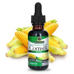 Nature's Answer Alcohol-Free Cornsilk 2000mg 1oz Extract | Urinary Tract Support | Natural Diuretic | Gluten-Free, Non-GMO, Vegan | Single Count Supplement Healthcare Dietary