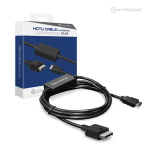 Hyperkin HDTV Display Cable for PS2 & PS1 Phat & Slim, 7ft Cable, Display Cables, Micro USB to HDMI,