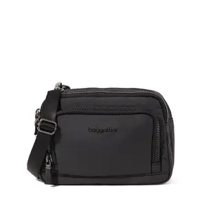 baggallini Trifecta RFID Wallet Crossbody Bag