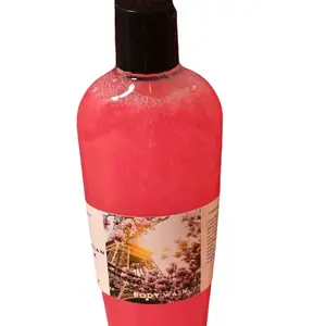 Parisian Pink 4 oz Foaming All Natural Body Wash Handmade Moisturizing Shower Gel Luxurious Cleanser Gentle Aroma