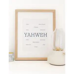 8x10 YAHWEH